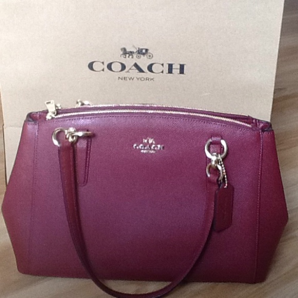 Coach "Small Christie Carryall"  handbag